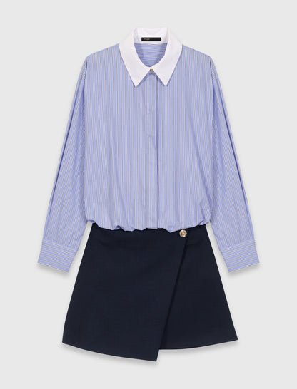 2-in-1 shirt dress | Maje