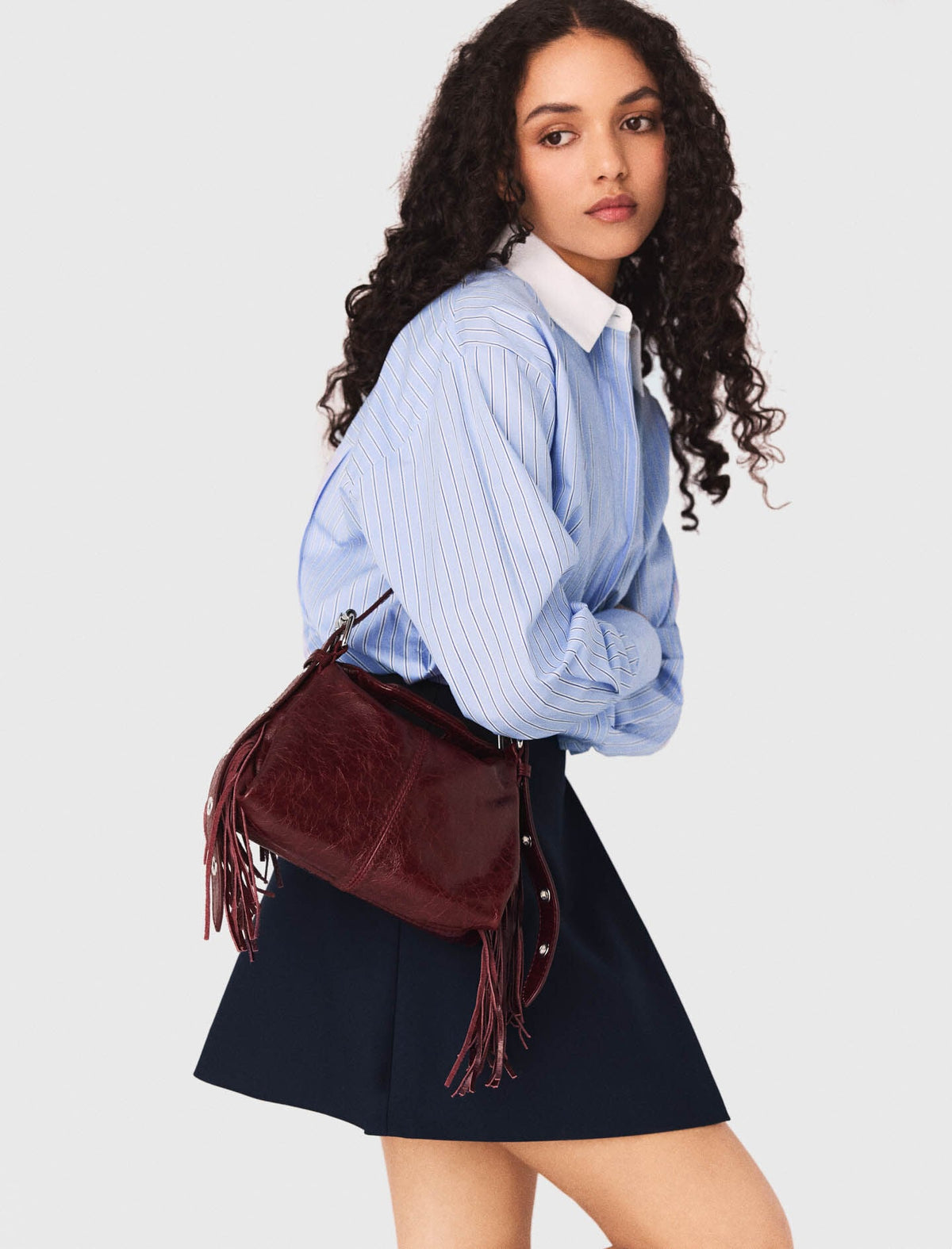 2-in-1 shirt dress | Maje