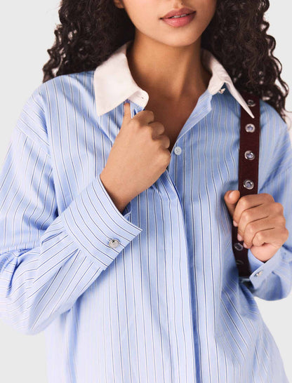 2-in-1 shirt dress | Maje