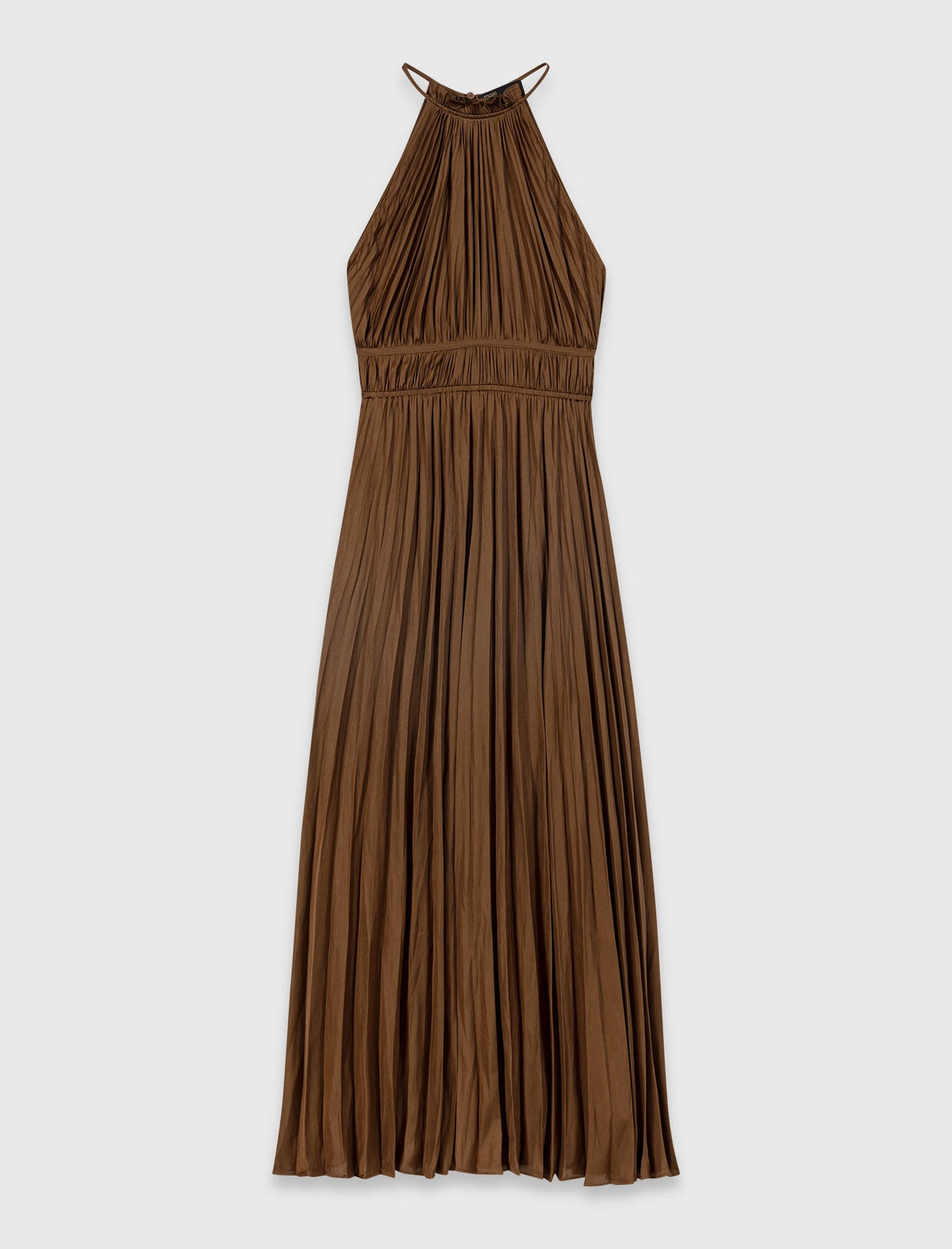 Pleated maxi dress | Maje