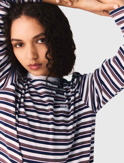 Striped T-shirt | Maje