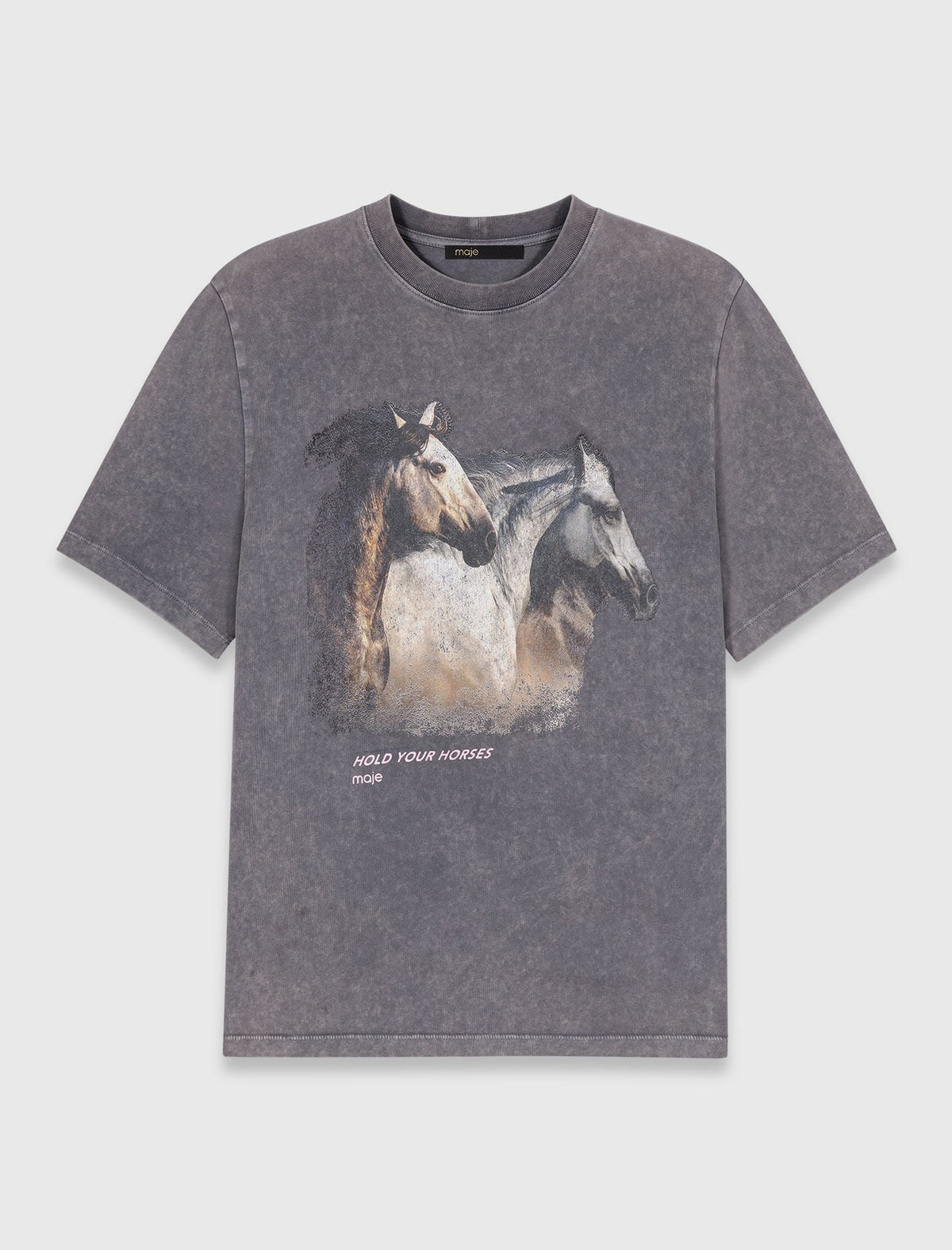 Horse print T-shirt | Maje