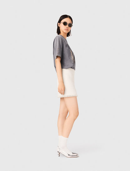 Horse print T-shirt | Maje