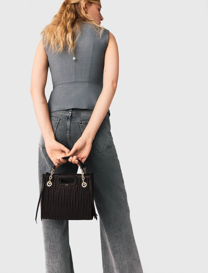Jewel-button tailored vest | Maje