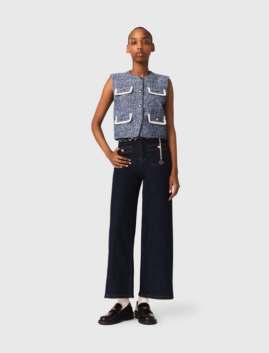 Tweed vest | Maje