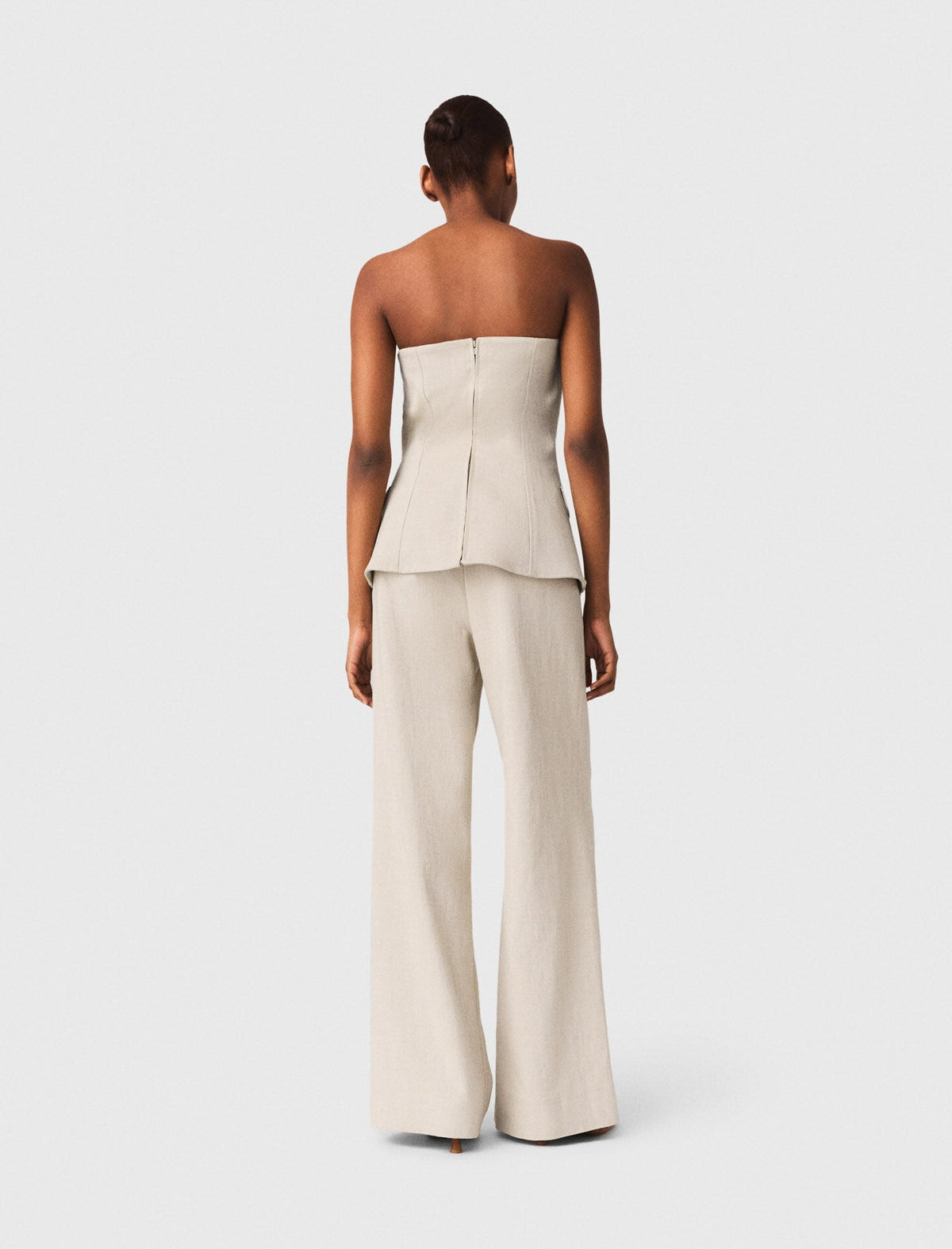 Tailored bustier top | Maje