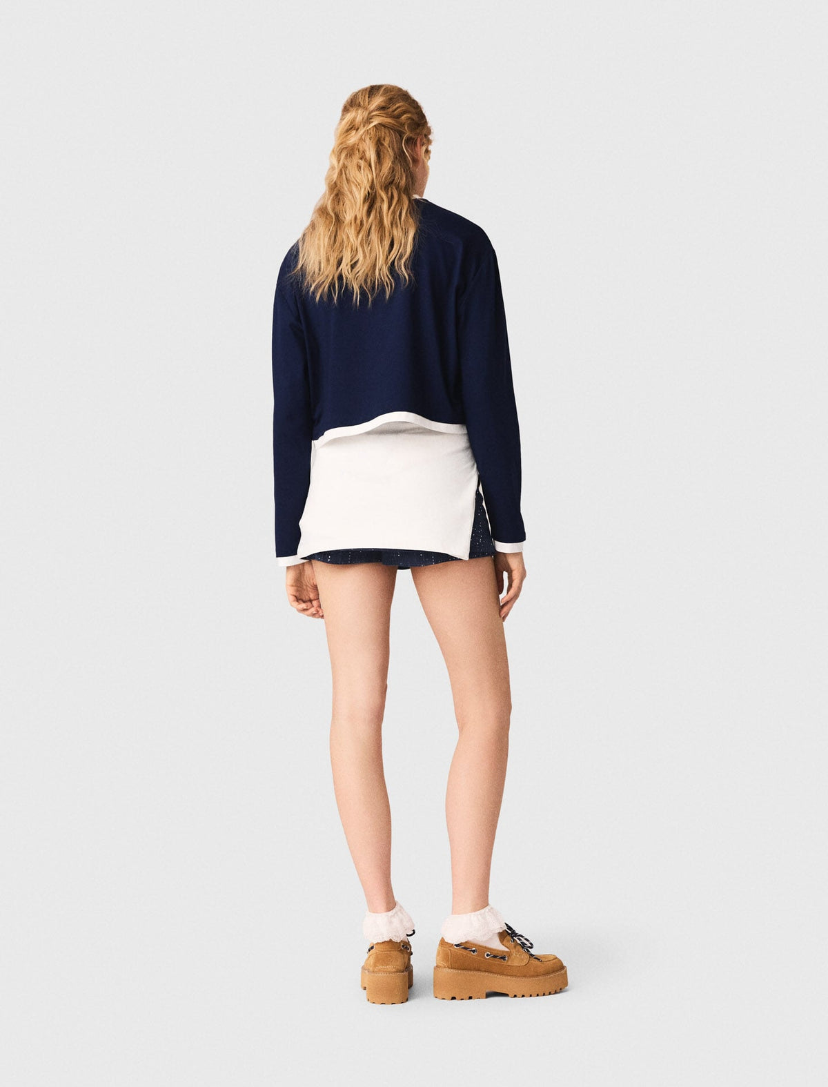 Layered-effect T-shirt | Maje