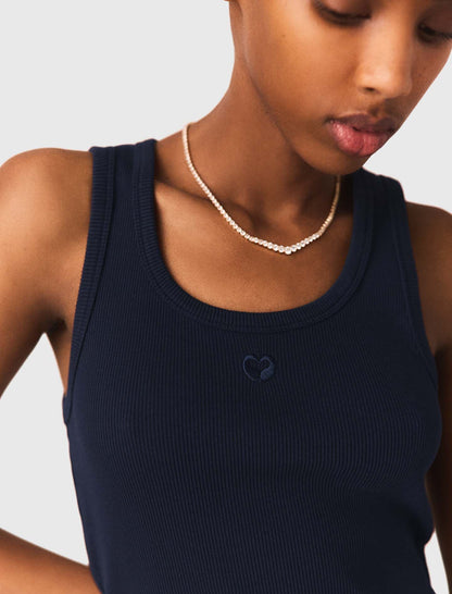 Rib knit tank top | Maje