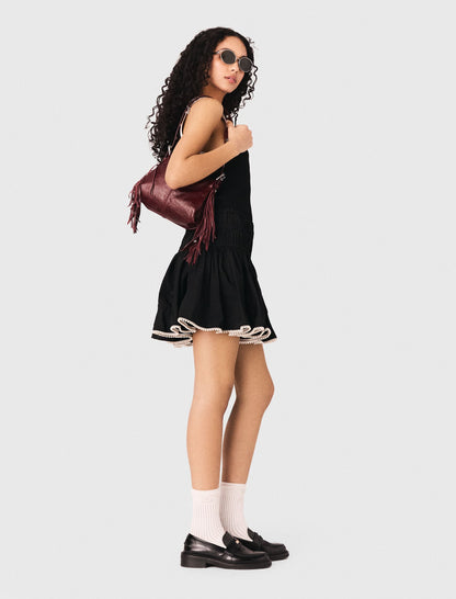 Ribbed vest top | Maje