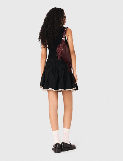 Ribbed vest top | Maje