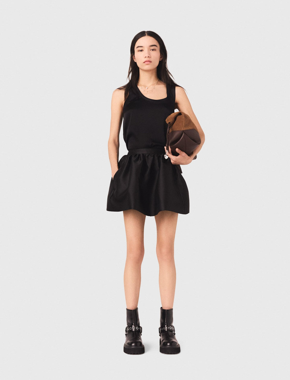 Silk tank top | Maje