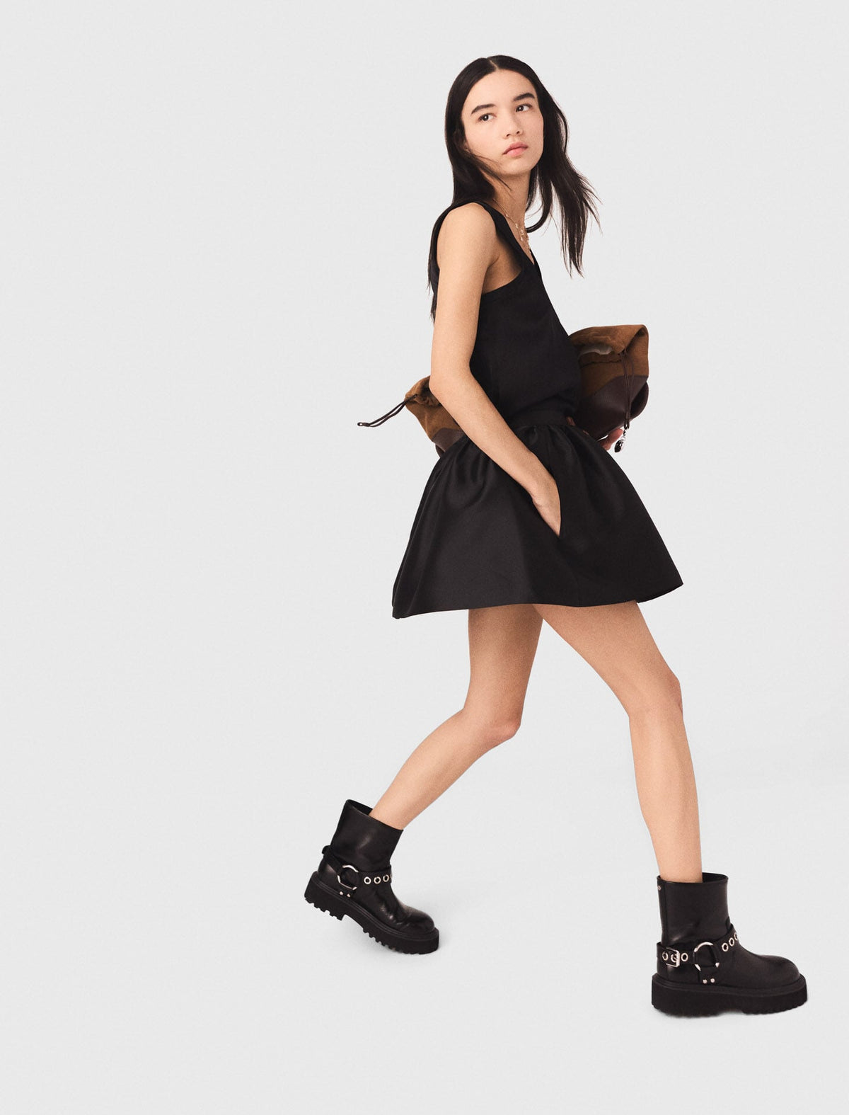 Silk tank top | Maje