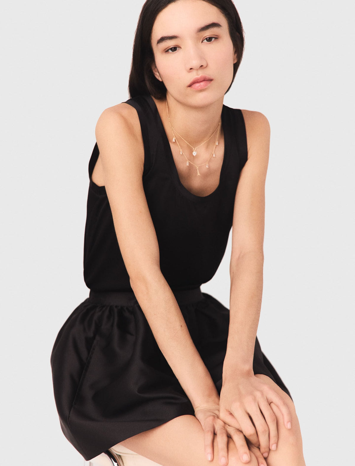 Silk tank top | Maje