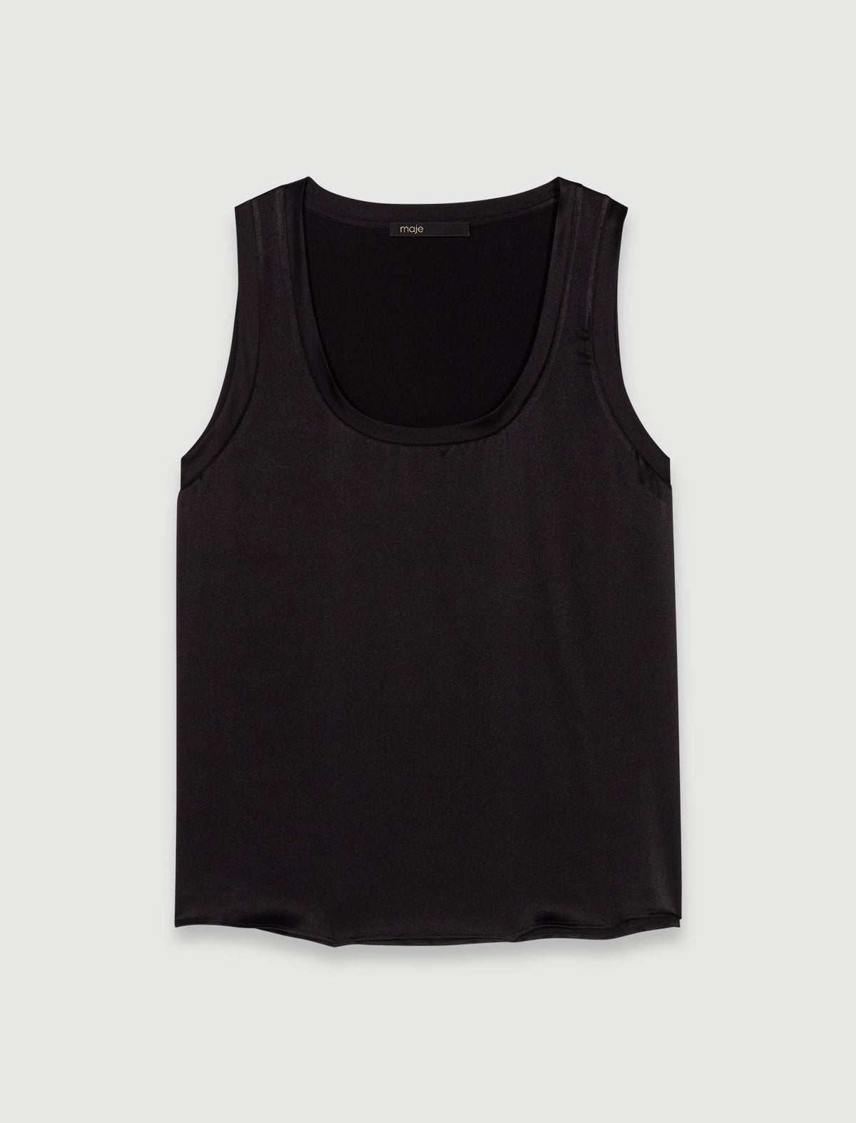 Silk tank top | Maje