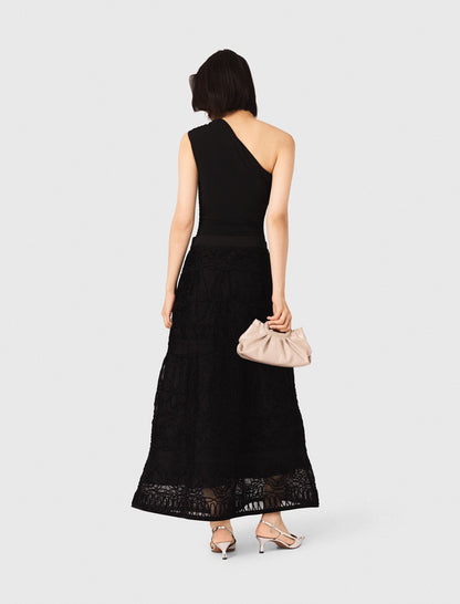 Asymmetric bodysuit | Maje