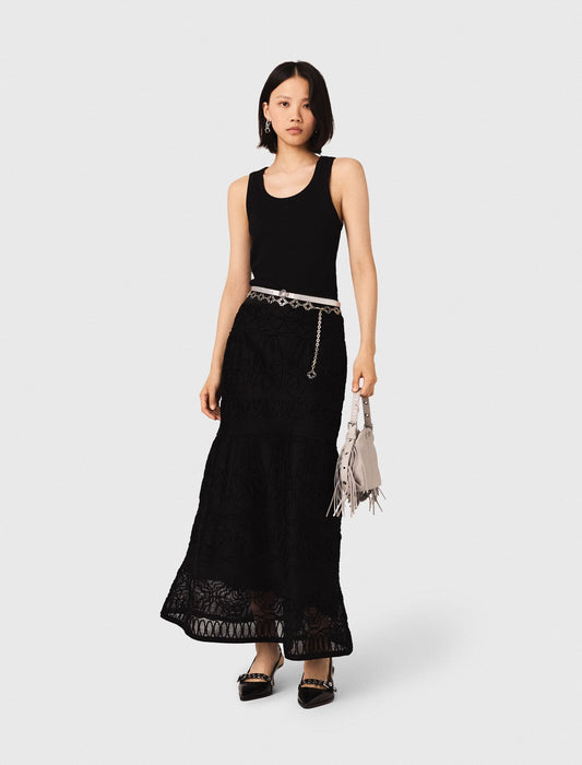 Rib knit tank top | Maje