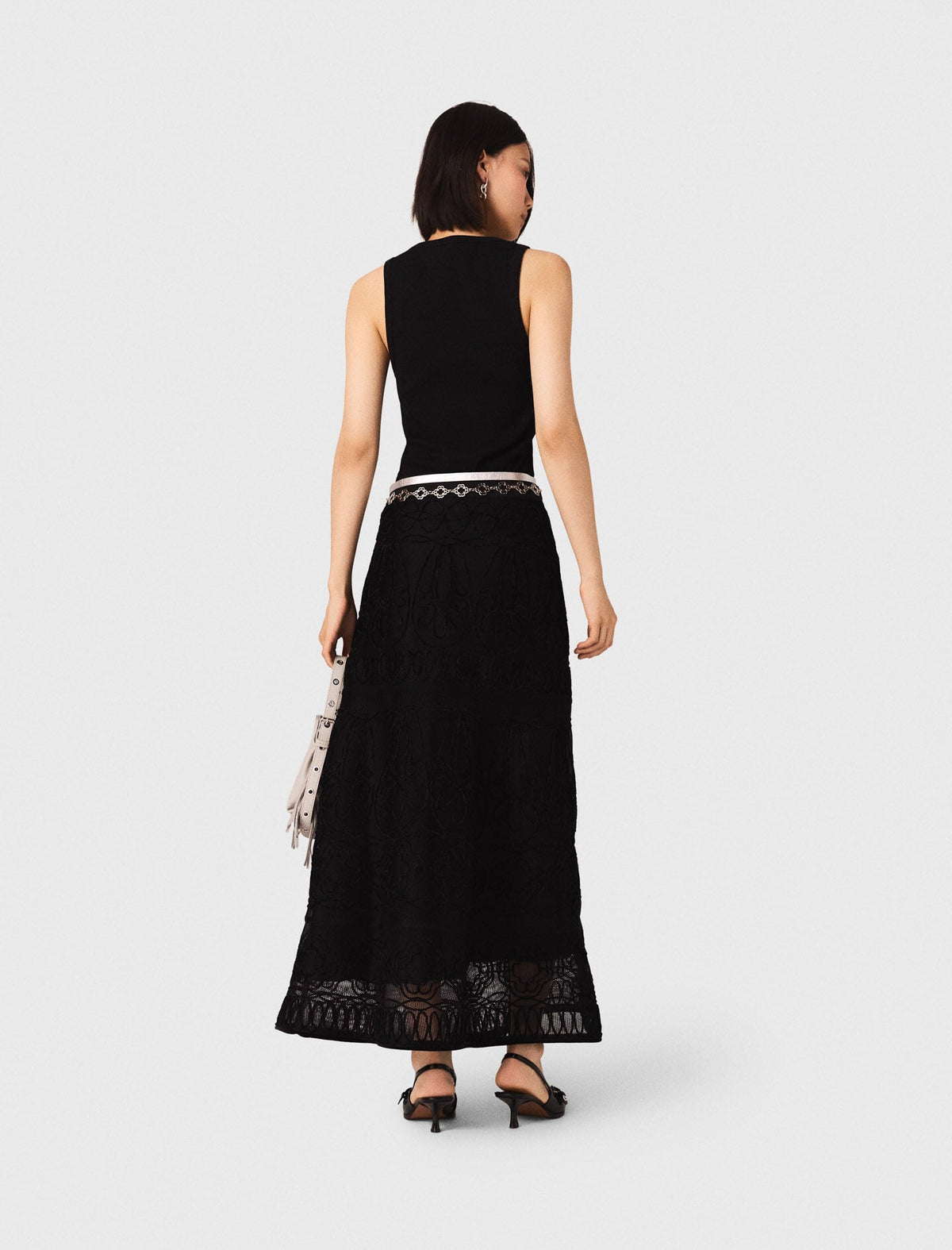 Rib knit tank top | Maje