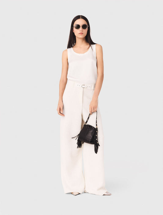 Silk tank top | Maje