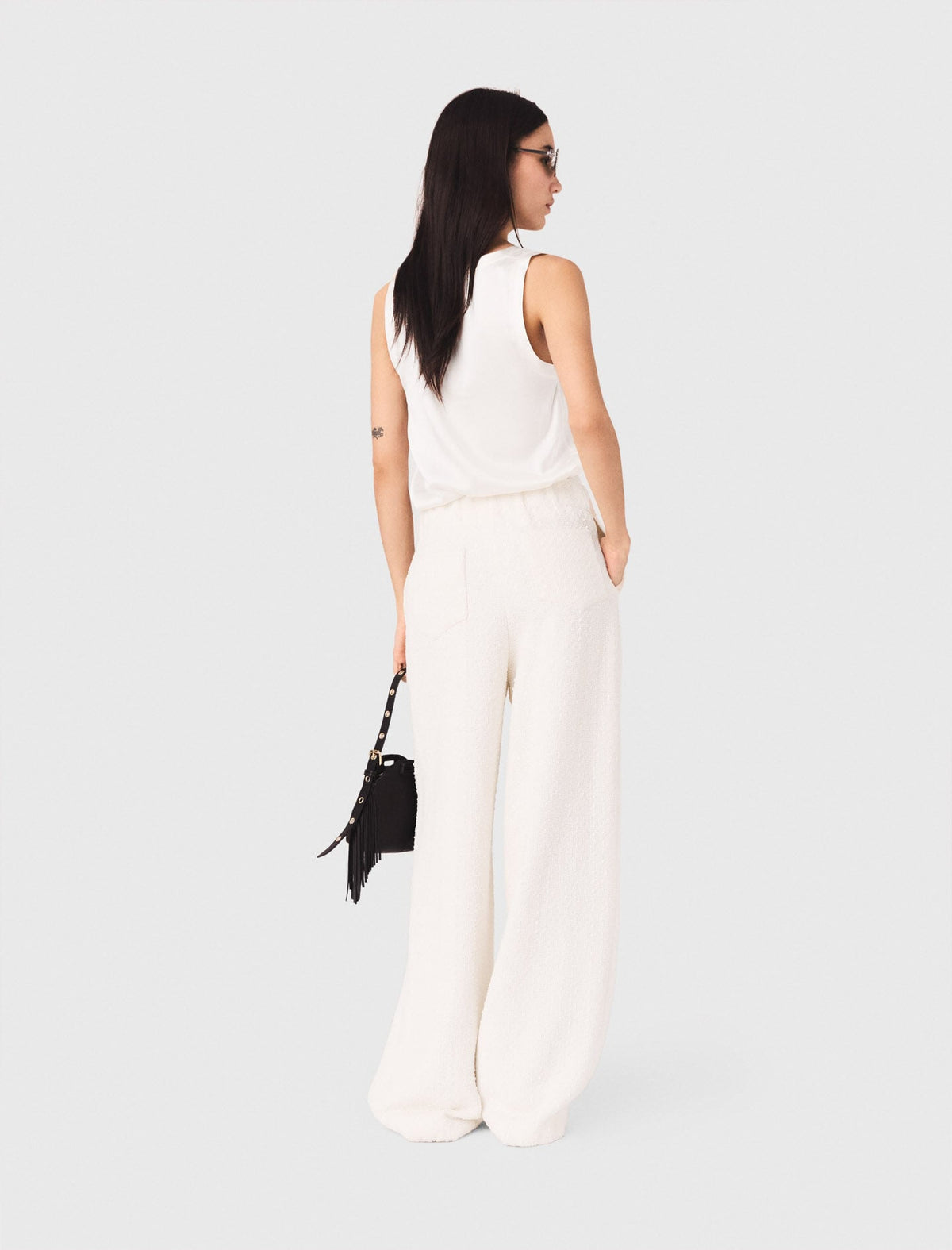 Silk tank top | Maje