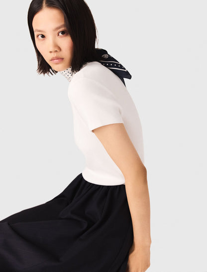 Cotton T-shirt | Maje