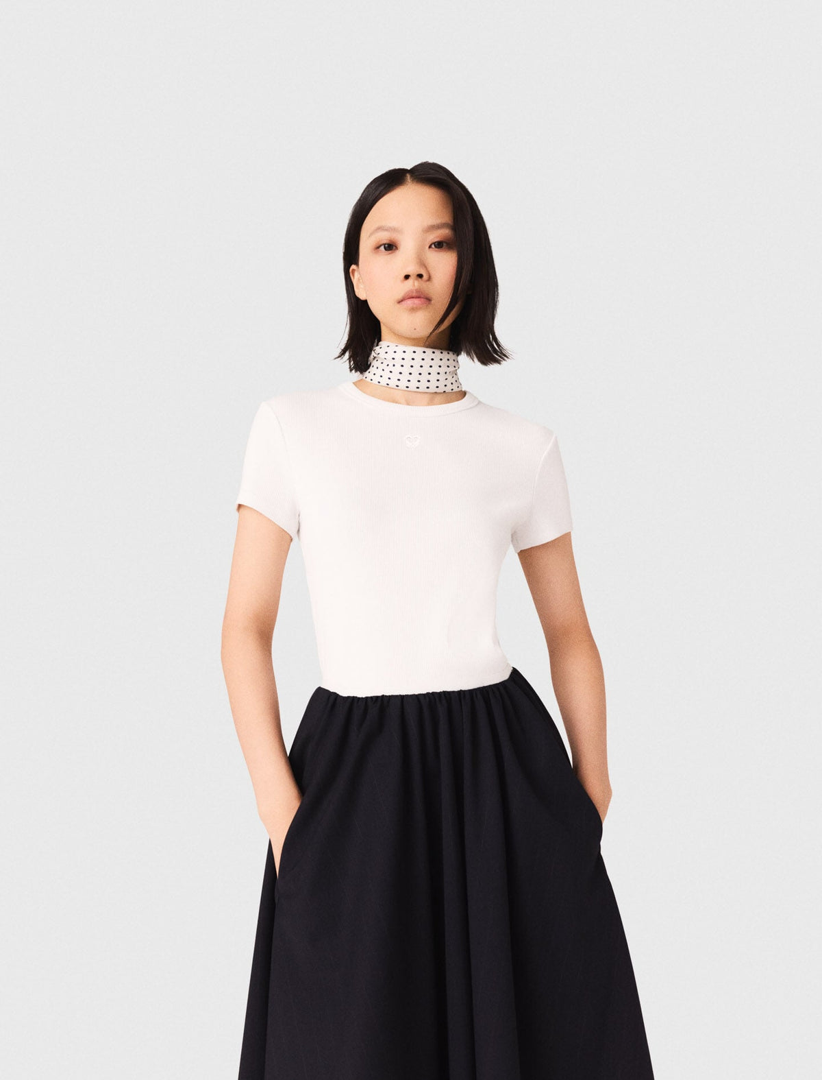 Cotton T-shirt | Maje