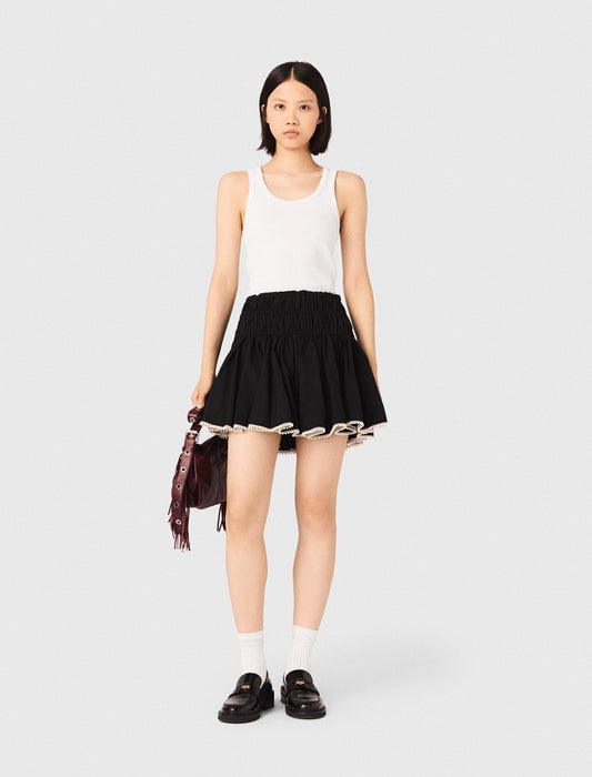 Rib knit tank top | Maje
