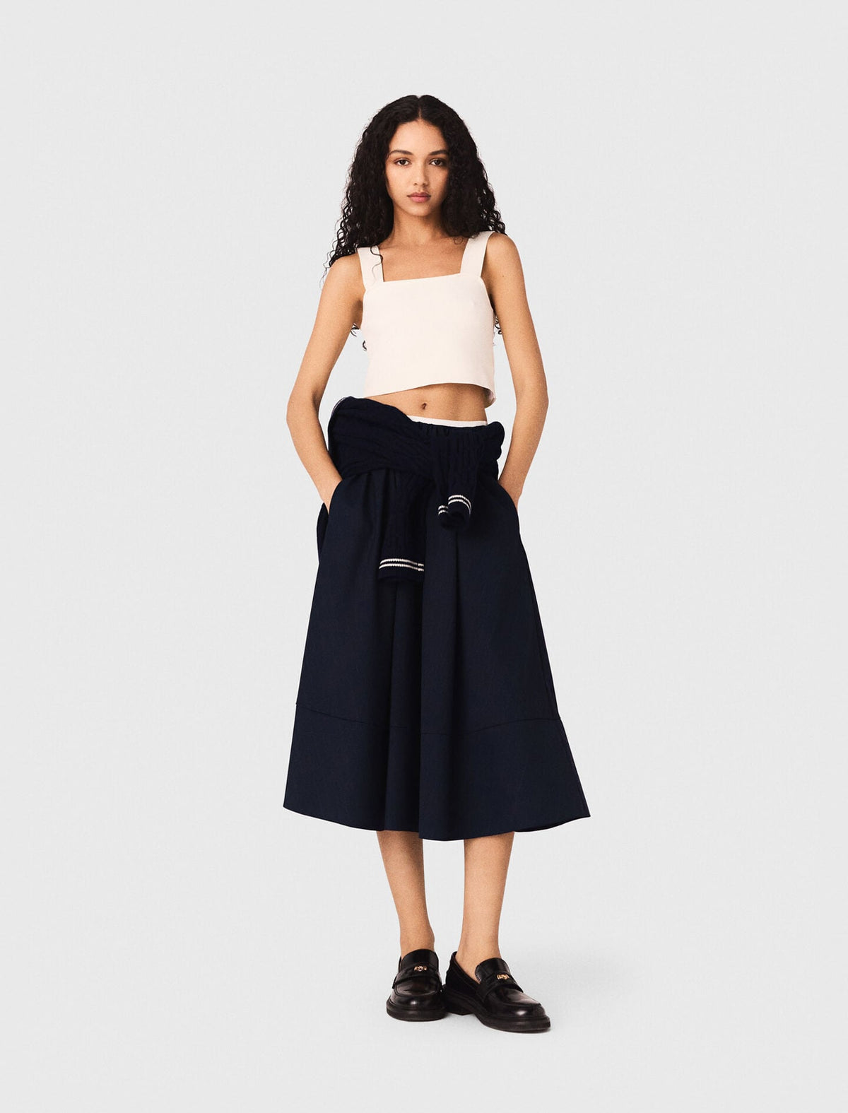 Knit crop top | Maje
