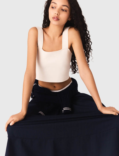 Knit crop top | Maje