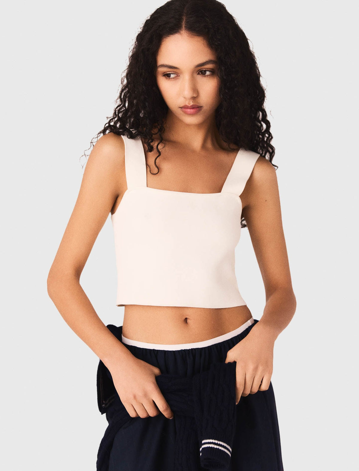Knit crop top | Maje