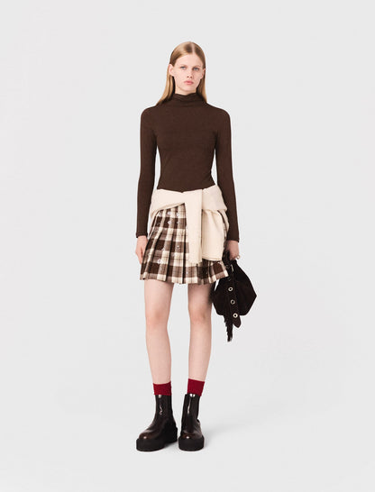 Roll neck T-shirt | Maje