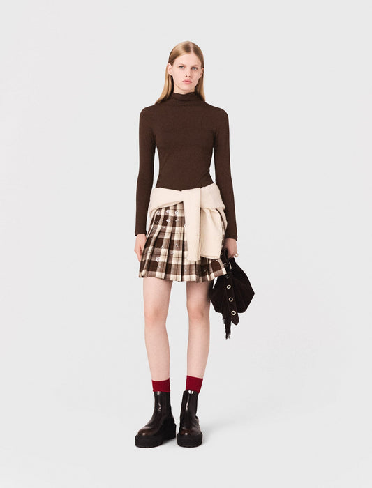 Roll neck T-shirt | Maje