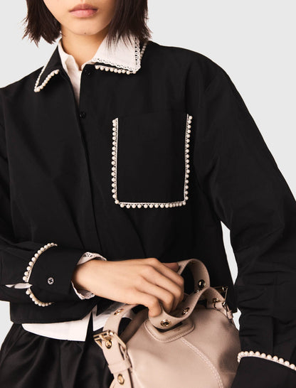 Taffeta shirt | Maje