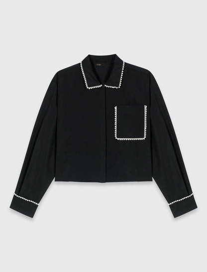 Taffeta shirt | Maje