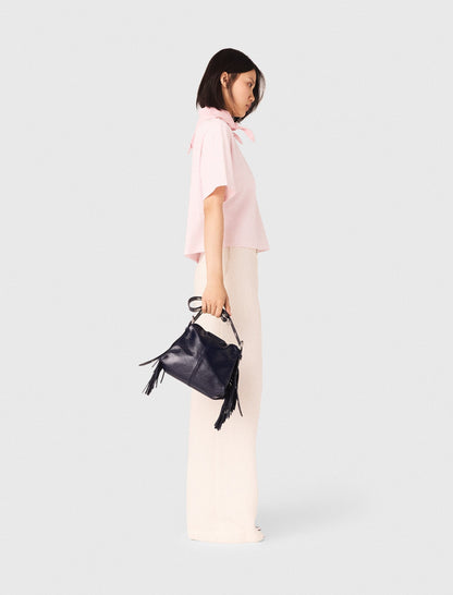Jewellery neck T-shirt | Maje