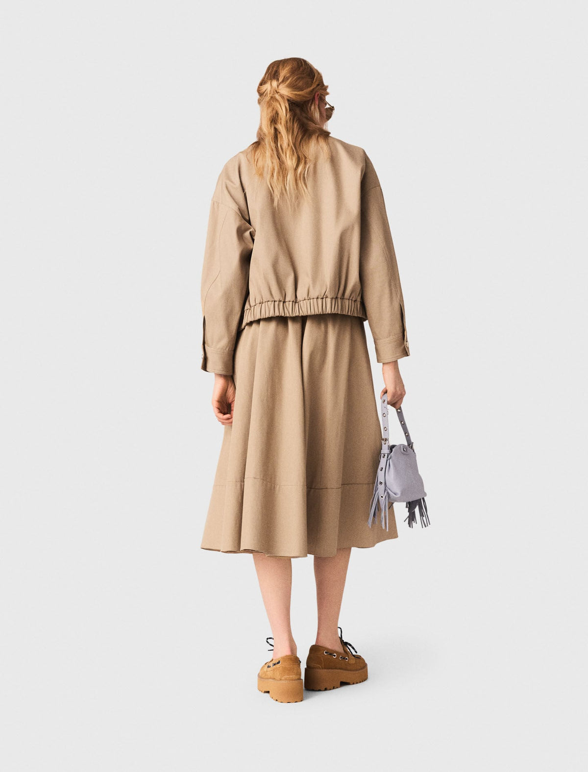 Cotton bomber jacket | Maje