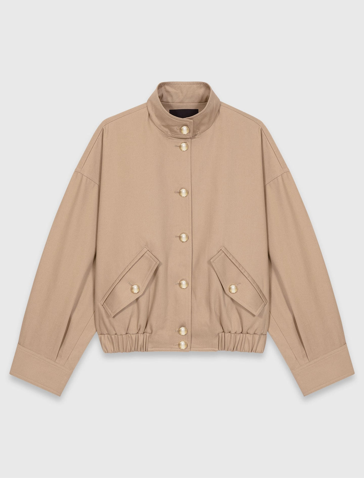 Cotton bomber jacket | Maje