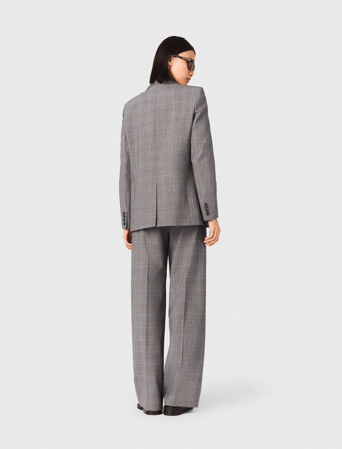 Checked suit jacket | Maje