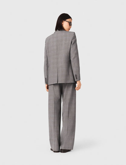 Checked suit jacket | Maje