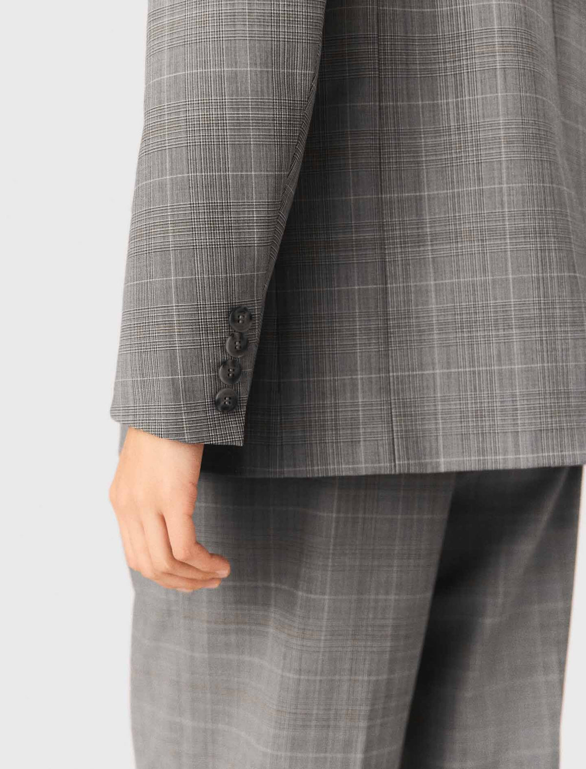 Checked suit jacket | Maje