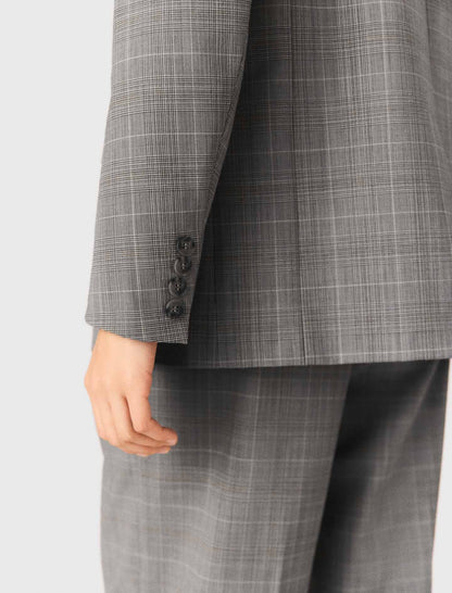 Checked suit jacket | Maje