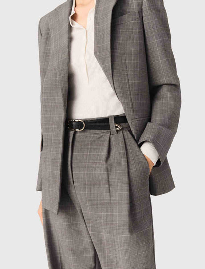 Checked suit jacket | Maje