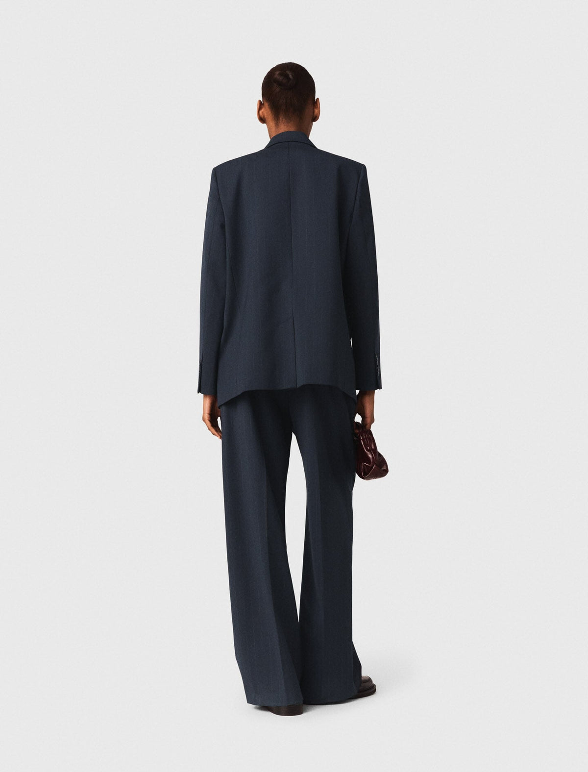 Pinstripe suit jacket | Maje