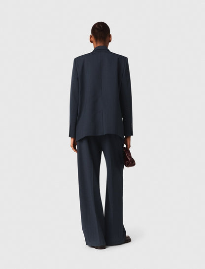 Pinstripe suit jacket | Maje