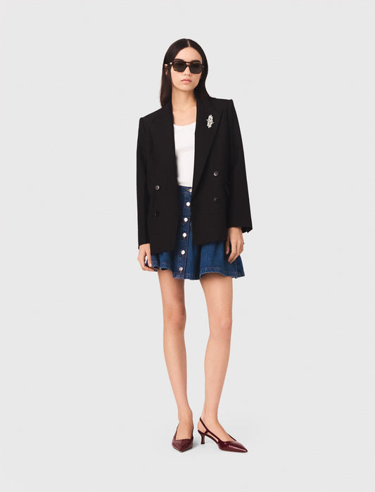 Double-breasted jacket | Maje