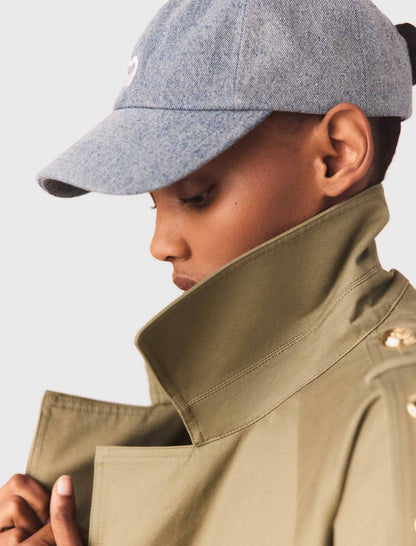Studded trench coat | Maje
