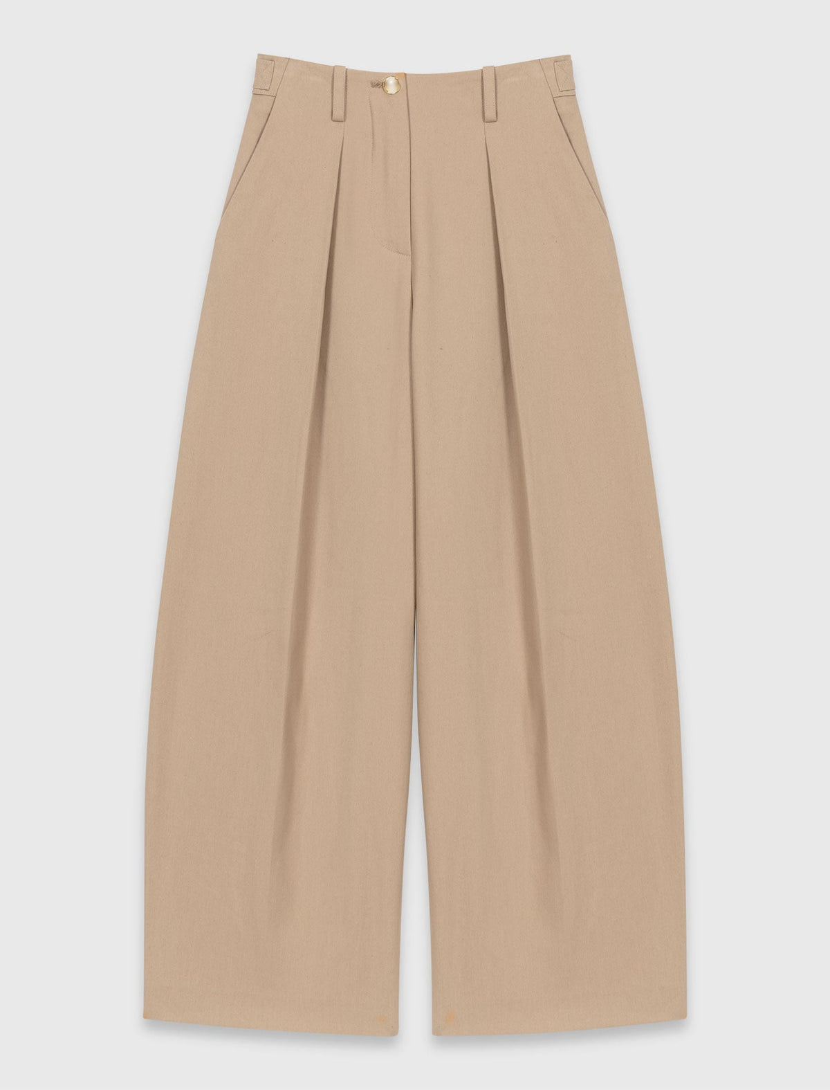 Cotton balloon trousers | Maje