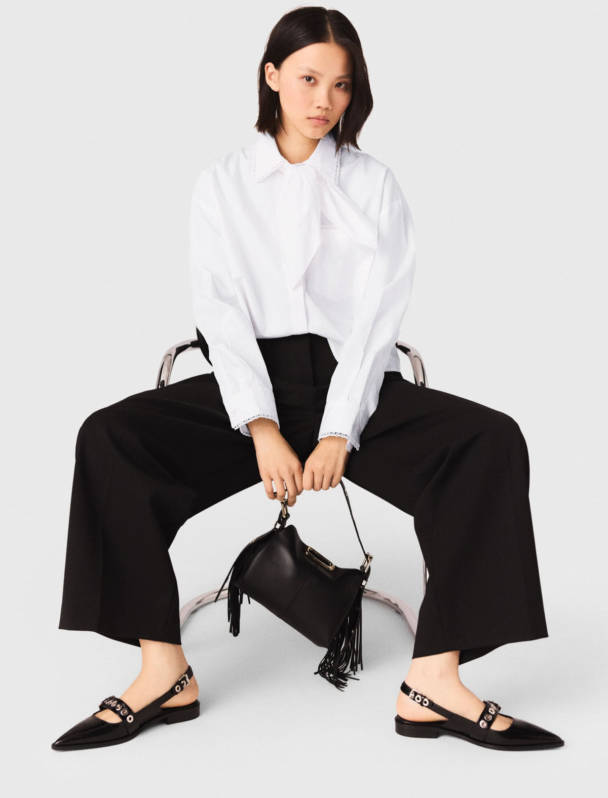 Balloon suit trousers | Maje