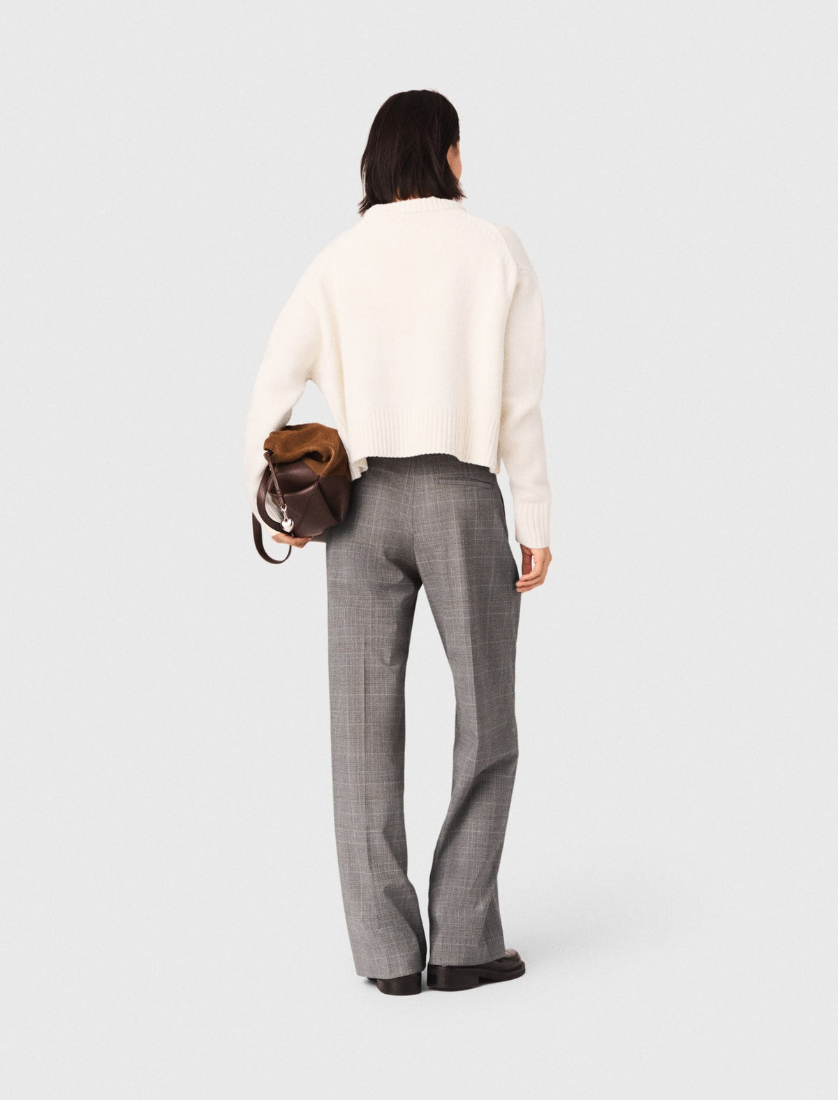 Checked suit trousers | Maje