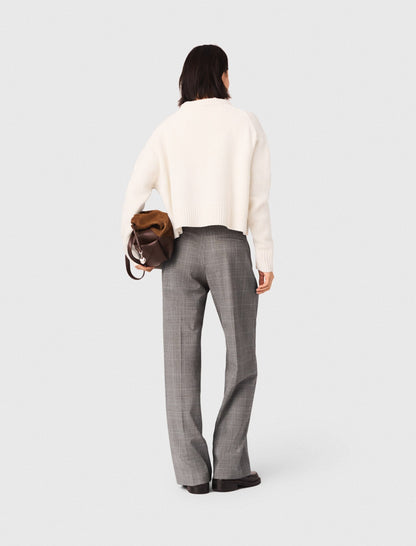 Checked suit trousers | Maje