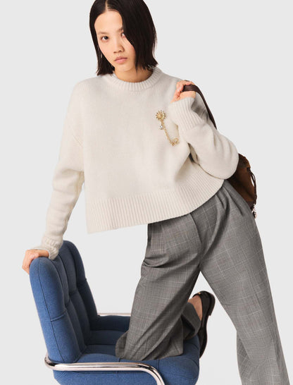 Checked suit trousers | Maje
